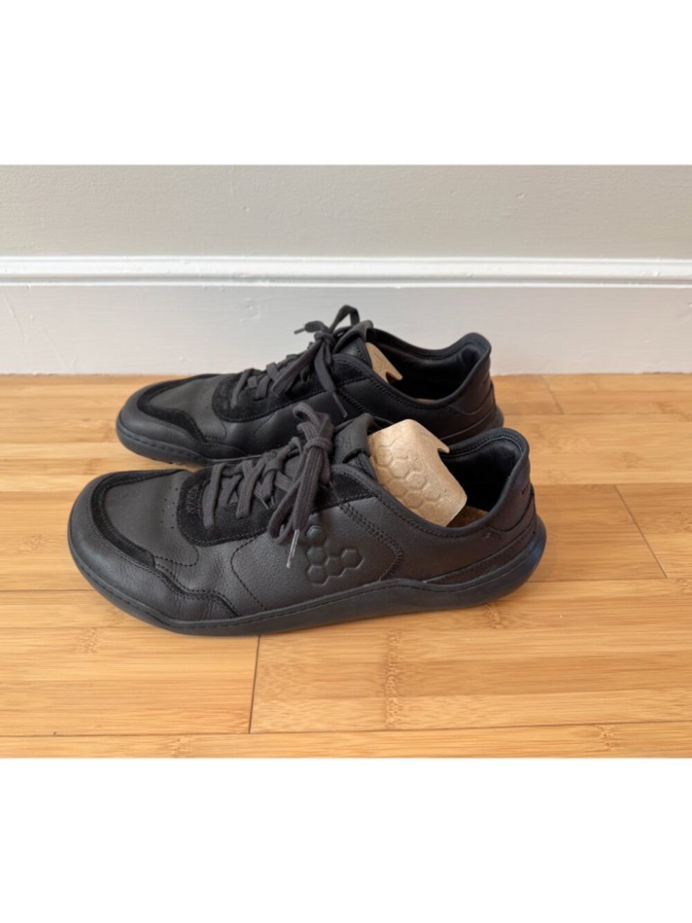Vivobarefoot Gobi Black Sneaker, Men's size 12 - Picture 3 of 8